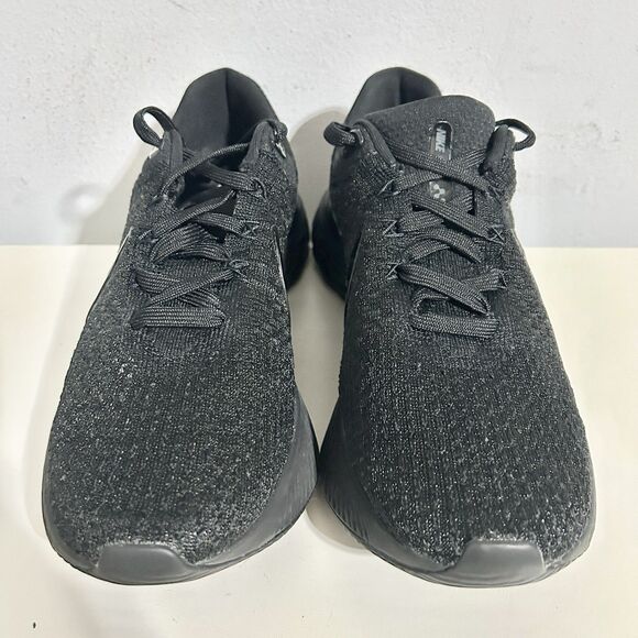 Nike React Infinity Run Flyknit 3 “Triple Black” Men’s Size 10.5 Running Shoes - Picture 3 of 8